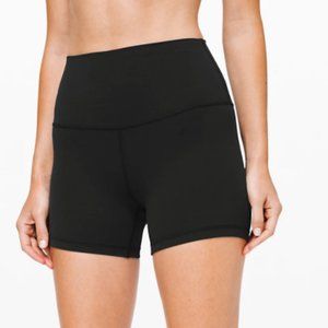 black lululemon spandex size 8